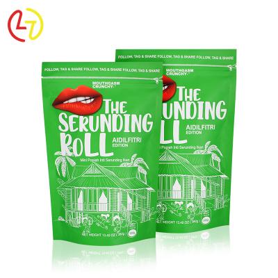 China Custom Plastic Moisture Proof Ziplock Stand Up Pouch Doypack Zipper Food Coffee Packaging Bag Resealable Bag for sale