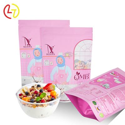 China Cheap Moisture Proof Fruit Plastic Factory Packing Pouch Bags For Grapes Banana Vegetables Stand Up Food Plastic Bags for sale