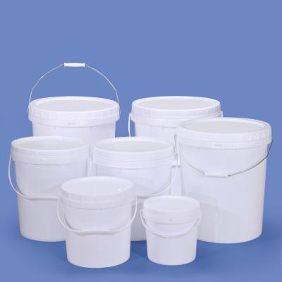 China Bolsa de plástico redondo duradero 5L 10L 20L 5Gal con tapa de tornillo para almacenamiento de alimentos en venta