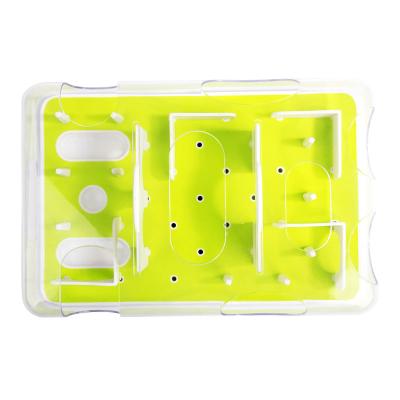China New Design Sustainable Pet Toy Cat Maze Slow Feeder Choke Food Interactive Amusement for sale