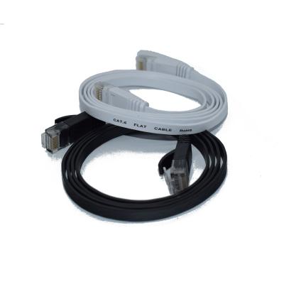 China Telecom The Best Price Newcomer Ethernet Communication Cat6 Wired Network High Speed Flat Lan Cable for sale