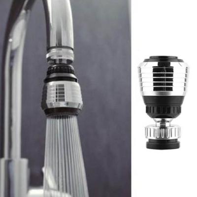 China 360 Degree 360 Rotating Kitchen Faucet Supplement Stainless Steel Water Saving Faucet Filter Extension Rotating Tube for sale