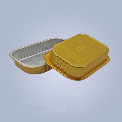 China Eco-friendly 345ml Smoothwall Color Coated Aluminum Can Aluminum Foil Container For Airline Catering Food Packaging for sale