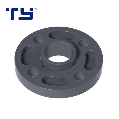 Cina GB PN16 Industrial Pressure Pipes Fittings Removable Casing PVC Pipe Flange OF PVC For Water Supply in vendita