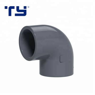 Cina Rubber Joint Fitting Industrial Water Supply PN16 Pressure Rubber PVC 90 Degree Elbow in vendita