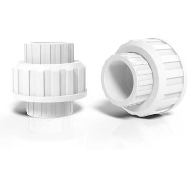Cina sch 40 UPVC PVC quick installation Union coupling 2 inch in vendita