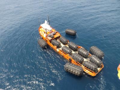 Chine amortisseur en caoutchouc pneumatique de 80kpa 50kpa flottant le matériel gonflable de HDG à vendre