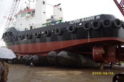 Chine Airbags de levage de bateau du diamètre 1500mm à vendre