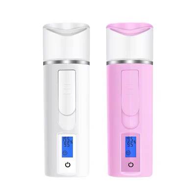 China Pore Shrinking Nanometer Portable Water Spray Hydrating Instrument Refilling Sprayer With Charger Spray Water Replenishment for sale
