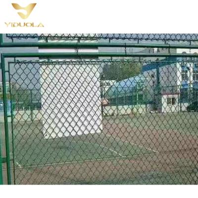 China Easily Assembled Various Hot-selling Galvanized Fences And PVC Coated Diamond Chain Link Fences for sale