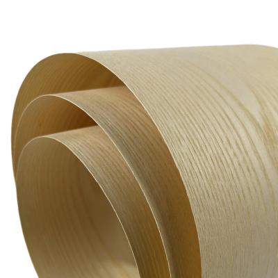 China Großhandel A/AA Natürliche weiße Asche Holz Veneer0,45mm Berg Getreide Asche Veneer Blätter mit kostenlosen Proben zu verkaufen