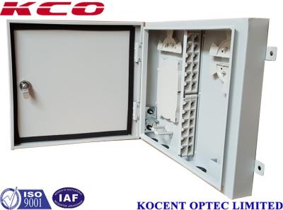 中国 KCO-ODB-72A 72の港の繊維光学の端子箱96繊維の壁のポーランド人の台紙の金属タイプ 販売のため