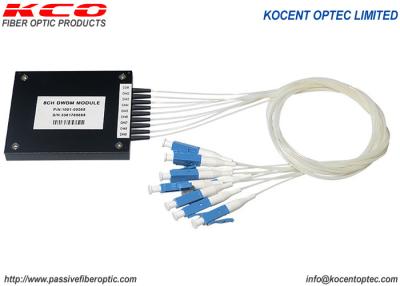 Китай Мультиплексор 100G 200G 0.9mm 8CH Mux Demux DWDM для систем CATV FTTx продается