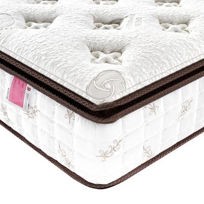 Chine Durable 5 Star Hotel Vacuum Compressed Luxury Bamboo Fiber Pocket Sprung Mattress à vendre