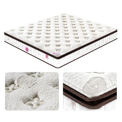 Chine Durable Custom Size Pocket Spring Coil King Size Spring Hotel Mattress à vendre