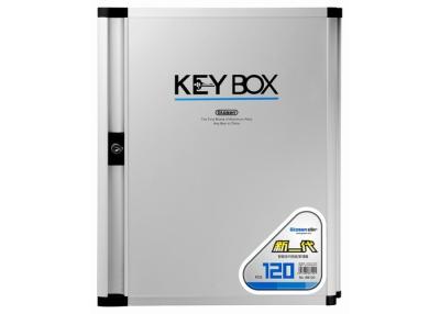 China 120 Keys Security Metal Key Box, color in silver For the Home or Office and Factory / Key Storage Cabinet for sale