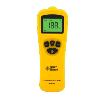 China AR8700A Gas Leak Detector Gas Leak Detector Portable Handheld Carbon Monoxide Meter Co Tester 0-1000ppm 1PPM Resolution With Alarm AR8700A for sale