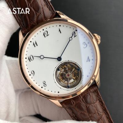China 1pcs Auto Date Can Be Seagull Tourbillon Custom Tourbillon Hand Winding Stainless Steel Logo Mechanical Automatic Movement Men Enamel Watch For Sale for sale