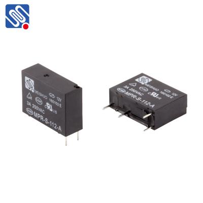 China Meishuo Medium Power Radar 5V 3A 250VAC Power 4pins 5A 0.2W 12v 24v Sealed Miniature Normally Open Relay 5pins for sale