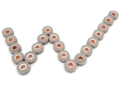 Chine High Performance 32mm OD Aluminium Oxide Abrasive Nylon Ringlock Brush à vendre