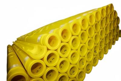 China Red Color PU Submarine Cable Protection Duct , Subsea Cable Protection Tubing for sale