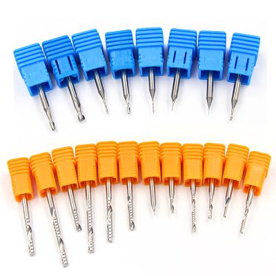 China Wood Cutter Wear Resistant Single-flute Carbide Cutting Tools CNC Milling Cutter Tungsten Carbide Flat Milling Cutter for sale