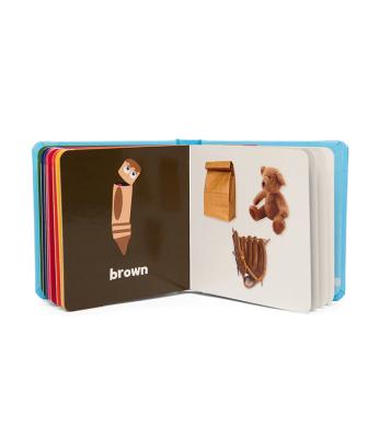 China paper & High Quality Custom Cardboard Offset Printing Hardcover Children Kids Kids Board Books for sale