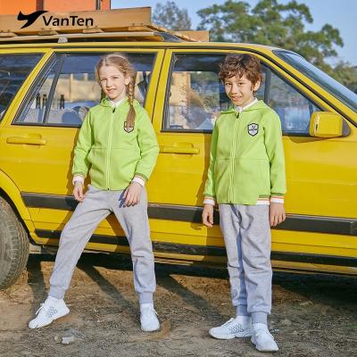 China High Quality Customized International School Uniform Children School Sportswear Anti-pilling Uniform for sale
