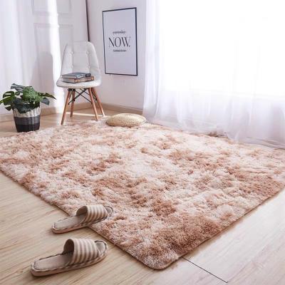 China Non-Slip Wholesale Polyester Shaggy Carpet And Area Rugs Long Living Room for sale