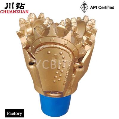 China o bocado moído 12 IADC127 do dente 1/4inch para o dente do aço da fábrica do bocado de broca do cone mordeu a perfuração do poço de água à venda