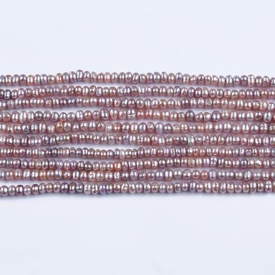 China Freshwater Pearl 5-6mm Color Loaf Purple Shape Cultured Pearl Loose Strand Cheap Natural Pearl for sale