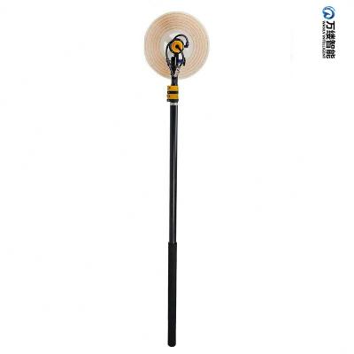 China 24FT Pollo telescópico con una sola cabeza y un solo cepillo para plantas fotovoltaicas WLS-3-1-5YL en venta