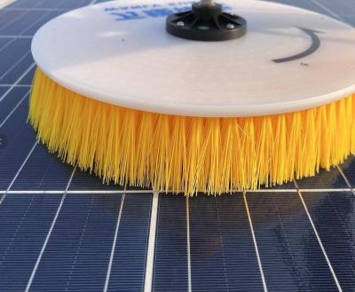 China Lavado de granjas fotovoltaicas portátil con doble fuente de alimentación Cepilla de disco giratorio de cabeza única en venta