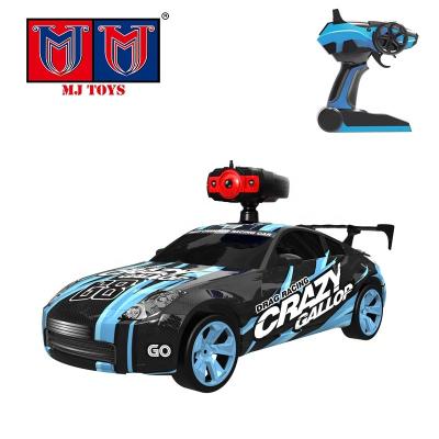 China Kids Car Toy Lightning Sports Crazy Drag Racing Vehicle 4WD 15KM/H 2.4G High Speed 1:14 Drift rc car with Camera for sale