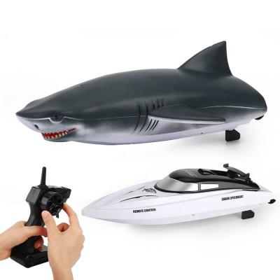 China RC Hobby New Arrival RTR 2.4g High Speed Electric Racing RC Boat For Kids Radio Control Remote Toys Ship With Animal Shape Hull for sale