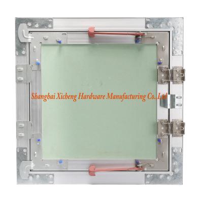 China Spring Open System Aluminum Access Panel , Red Hook Drywall Ceiling Access Panel for sale