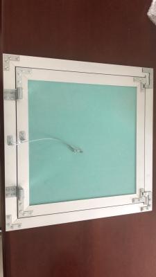 China 30cm Push Lock Trapdoor Aluminum Access Panel Anodized Surface for sale