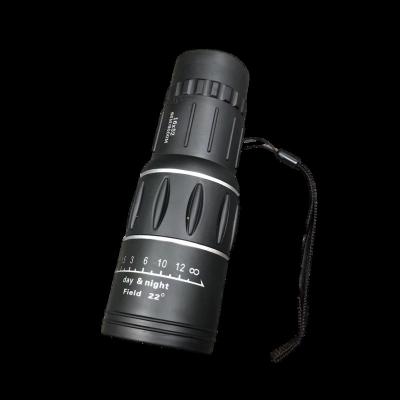 China TELESCOPE HD Optical Monocular Telescope Scope 16x52 Night Hunting Hiking Camping Travel Binoculars for sale