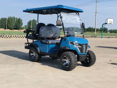 China 1740 mm Radstand Zwei-Sitzer-Golfkarren mit LCD-Gerätebrett zu verkaufen