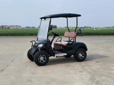 China Golfplatz 2-Sitzer-Golfwagen mit 3,9m Mindestdrehradius und LCD-Instrumententafel zu verkaufen