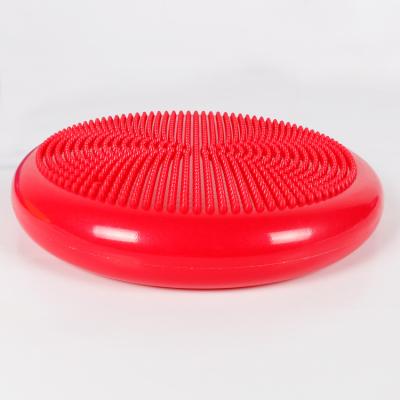 China Diameter Core Comfortable Inflatable Balance Cushion Exercise Disc for sale