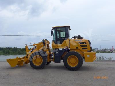 Cina 76kw 1.2m3 Bucket 2.5 Ton Wheel Loader 2200kg Rate Load For Construction Machinery in vendita