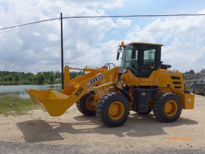 Cina 1.1m3 Front Wheel Loader Engine Yun Nei 4100 Supercharged Front Loader Shovel in vendita