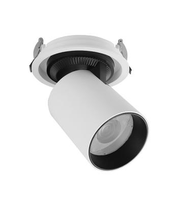 China Warehouse 360 - Degree Rotating 90 Degree Angle Adjustable Downlight COB Die Cast Aluminum Body Spot Light for sale