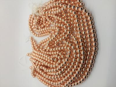 China 18 Inch Semi Precious Natural Hematite Beads For Jewelry Making for sale