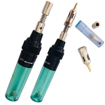 China Pencil Grip Portable pen type gas soldering iron gas soldering iron welding hand maintenance tools for sale