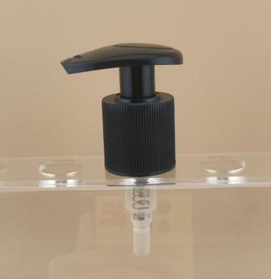 China K204-3 Botellas bomba de loción negra cerradura izquierda-derecha K202-8 para el cuidado de la piel en venta