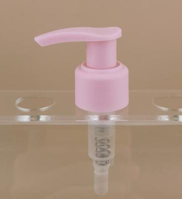 China K201-9 bomba de loción rosa cerradura de tornillo con costilla ISO9001/ISO14001 certificado para el cuidado de la piel en venta