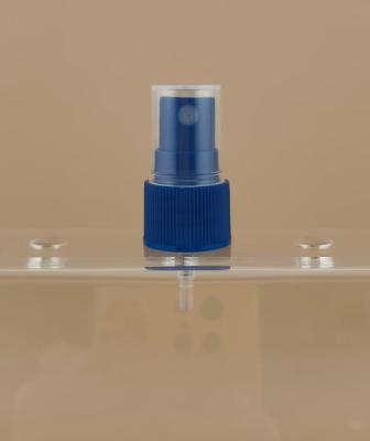 China Dark Blue Ribbed Fine Mist Sprayer K302 Trigger The Perfect Solution for Cosmetic Bottles for sale