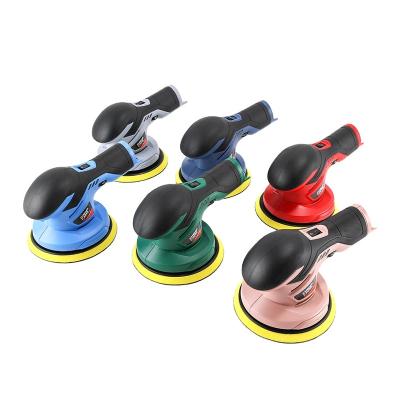 China Professional Level Car Dual Action 12V 6 Speed Lithium Battery Mini Rotary Waxing Polisher Adjustable Electric Cordless Polishing Pad for sale